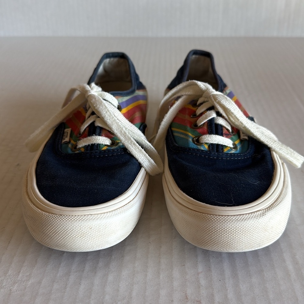 Vans Authentic Retro Stripe Lace Up Sneakers - Picture 9 of 13